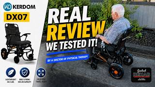 I Tested the NEW Kerdom DX07 Carbon Fiber Electric Wheelchair – Is It Worth It?🤔#review #wheelchair