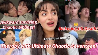 Reaction to Seventeen; Chaotic Hilarious friendship hits differently for 10 unforgettable Minutes!￼!
