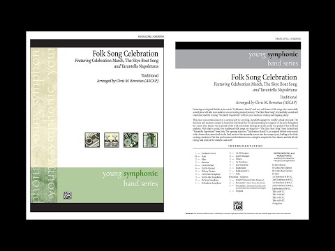 Folk Song Celebration Arr Chris M Bernotas Score Sound 