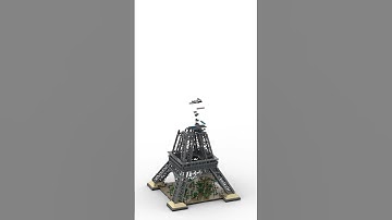 Lego 10307 Eiffel Tower #shorts #lego #satisfying #trending #like #funny #viral #share #youtube #art