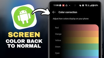 How To Set Screen Color Back To Normal On Android in SECONDS!