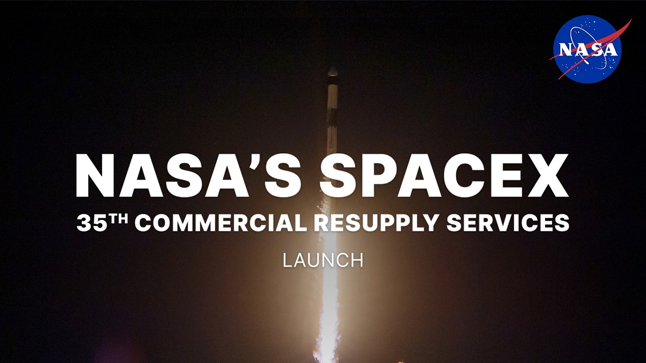 NASA's SpaceX 35th Commercial Resupply Services Launch video thumbnail