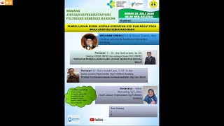 Webinar JKG Poltekkes Kemenkes Bandung