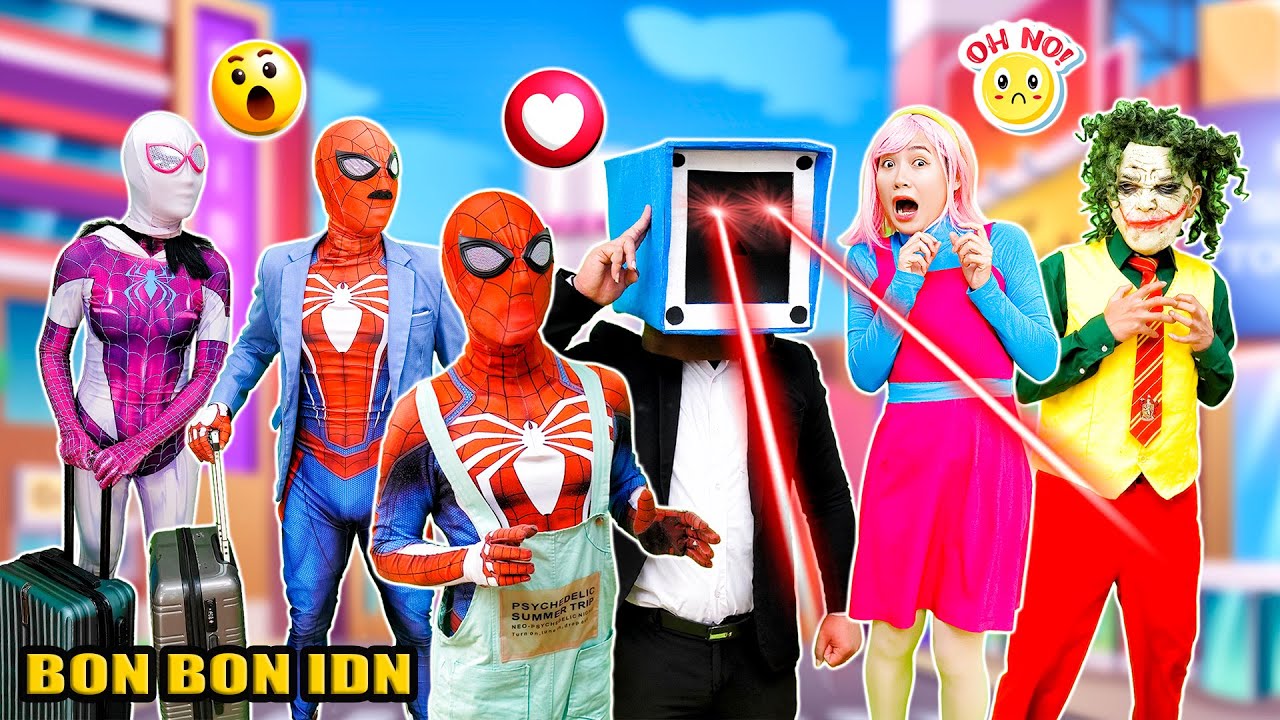 Kamera pengasuh menjaga Spider-Man saat dia sendirian di rumah