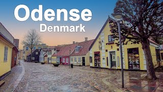 Odense, Denmark 🇩🇰 Walking Tour - Odense City | Walk Travels