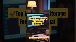 🚀Top 5 Cloud Storage Compared – The Ultimate 2024 Guide! ☁️ #shorts #shortsvideo #cloud