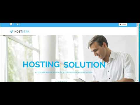HostStar Web Hosting WP Theme Video Tutorial