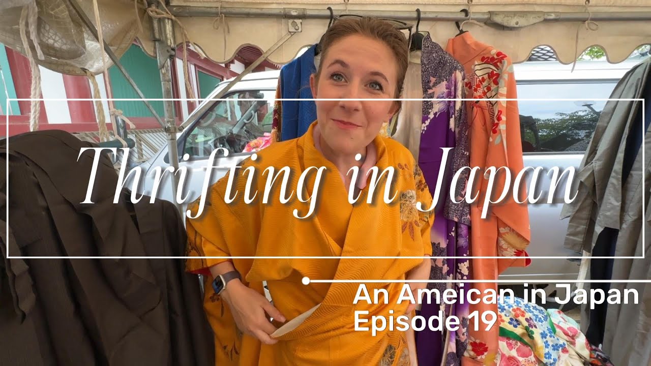 Exploring Shitenno-ji Flea Market (Thrifting in Osaka, Japan) | An American in Japan Episode 19