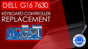 How To Replace Your Keyboard Controller Board | Dell G16 7630