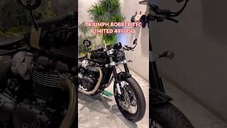 HÀNG SƯU TẦM-TRIUMPH BOBBER TFC LIMITED 497/750 SIÊU HIẾM 😎🏍️#moto #motorcycle #pkl #motor #biker