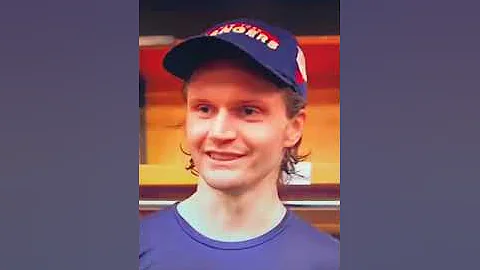 Jacob Trouba chirping at Andreas Athanasiou  #shorts