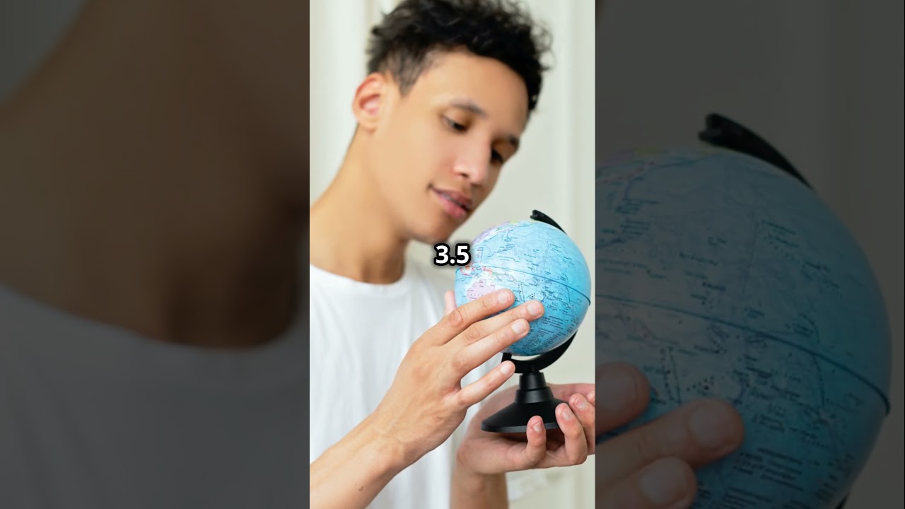 Amazing Floating Globe with LED Lights! 