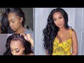 Step by Step How to Glueless Frontal Wig feat UNice Hair (NO glue, NO tape, NO freeze spray, NO gel)