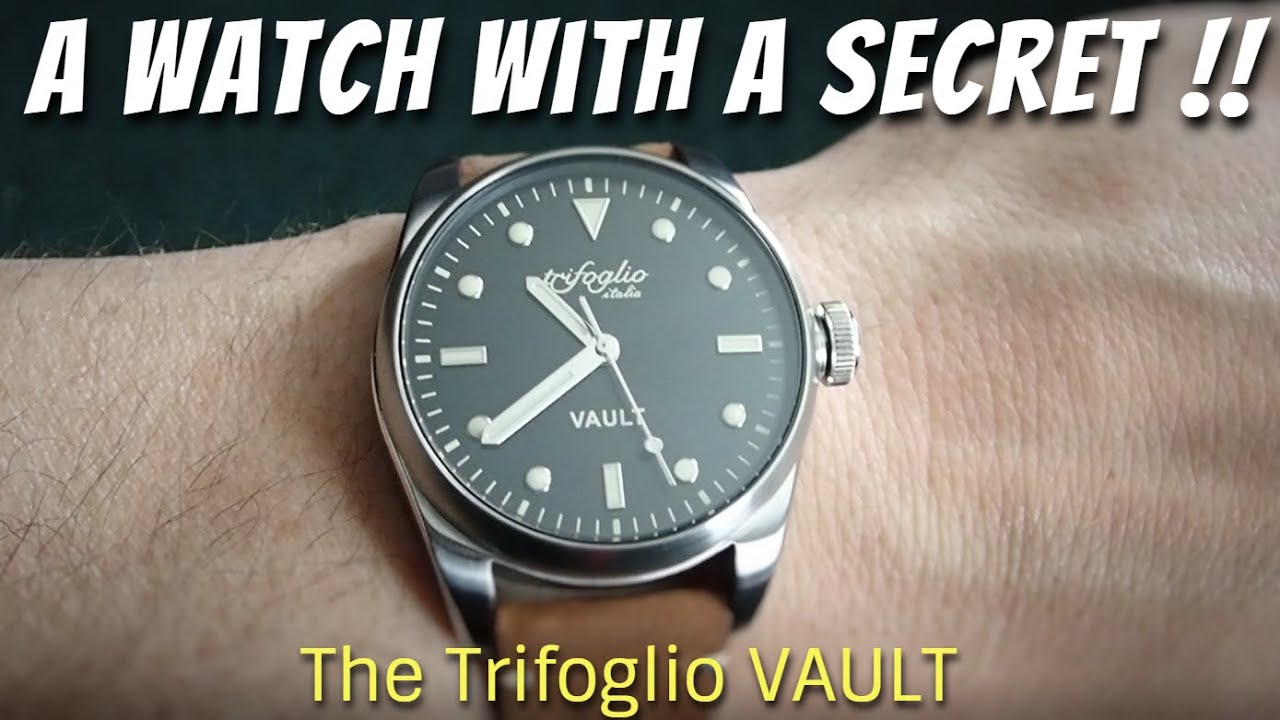Trifogilo Italia VAULT Un-Boxing - A Watch With a Secret