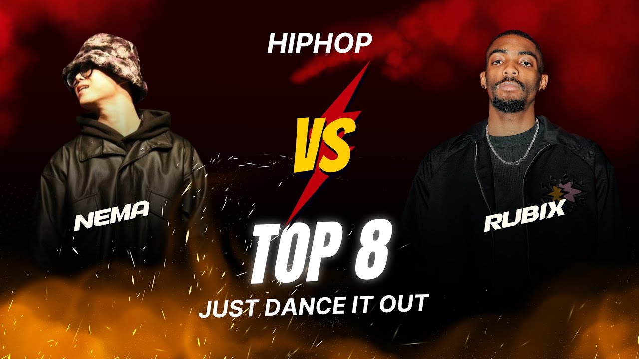 NEMA 🇰🇷 VS RUBIX 🇫🇷 / HIPHOP TOP 8 / JDIO 2024