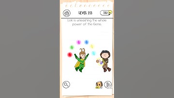 Brain Test 3 -  Level 213 Solution