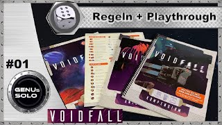 Voidfall - Solo-Playthrough - S01E01 - Regeln/Setup - deutsch