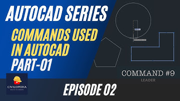 Draw Commands Used in AutoCAD - Part 01 l Basics in AutoCAD l AutoCAD Series l Episode 02