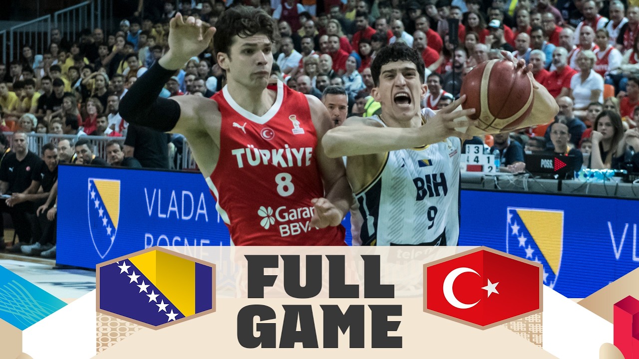 BIH v TUR | Full Basketball Game | FIBA Basketball World Cup 2027 European Qualifiers