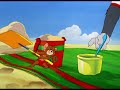 Tom Cat Eats A Shell Sandwich And Drinks Sand 