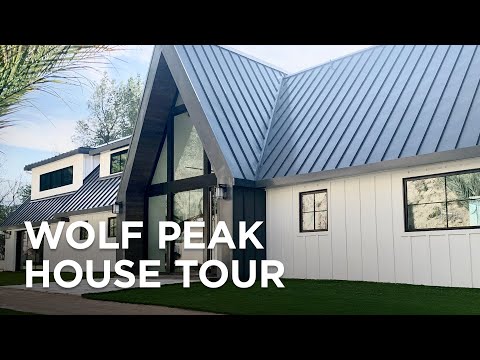 Wolf Peak Modern Model Show House Tour 2021 - Lamps Plus
