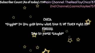 Fnaf 2 Song  Showtime By Madame Macabre featuring Mrcreepypasta S Read Description