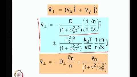 Mod-01 Lec-39 Diffusion in magnetized plasma