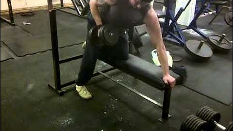1 arm Dumbbell Arc rows