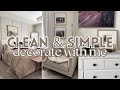 *NEW* CLEAN & SIMPLE DECORATE WITH ME 2026 | REDECORATING MY HOME AFTER THE HOLIDAYS