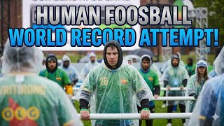 Details Guinness World Records | Largest Human Foosball Game Update