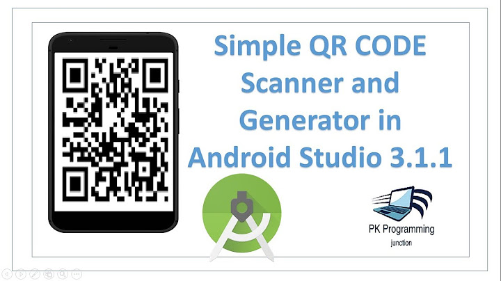 QR CODE Scanner Demo || Android Application using ZXing Library