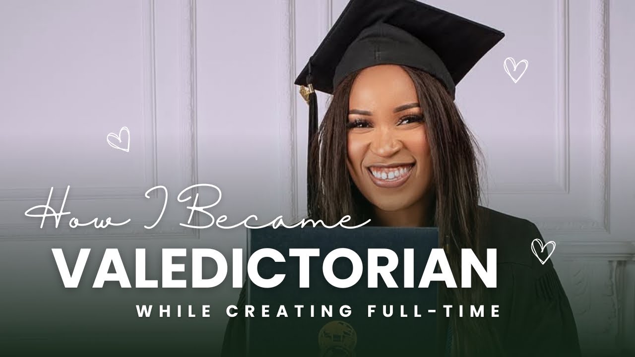 HOW I BECAME VALEDICTORIAN WHILE BEING A FULL-TIME CONTENT CREATOR || VLOGMAS DAY 4 