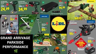 ✨ Lidl Parkside Performance 2025 🌿 CATALOGUE du 01/09 au 18/09 ✨ #lidl #parkside #catalogue