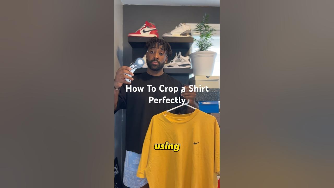 The one guide you need to crop your shirts!!👕