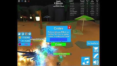 MYTHICAL QUEST UPDATE CODES IN ROBLOX MINING SIMULATOR! *INSANE TOKENS*