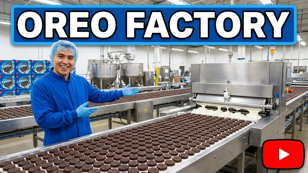 Oreo First Factory How Oreo Cookies Are Made 🍪 | Inside the Factory Making Millions Every ...