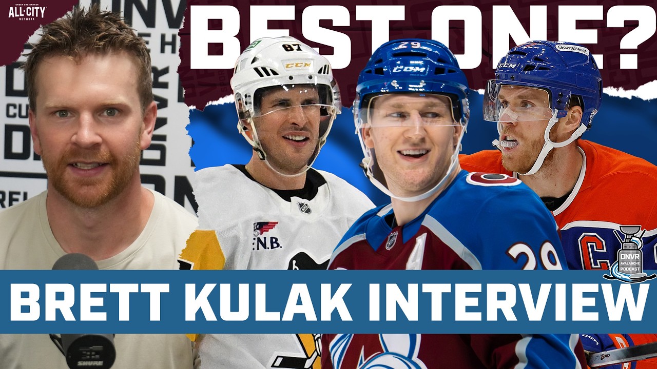 Brett Kulak COMPARES MacKinnon to Former Teammates Crosby & McDavid, Re-Signing With Avs, & More