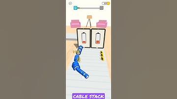CABLE STACK LV 8 GAMEPLAY ANDROID|IOS #shorts #cablestack