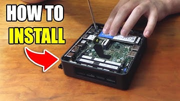 How to Install the RAM and NVMe SSD in Intel NUC! Full Guide