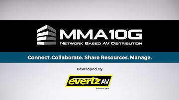 EvertzAV | MMA-10G Routing System