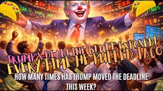 Trump’s Deadline Bluff Exposed: Every Time He Drew a Line and Then Moved It. TrumpAlwaysChickensOut
