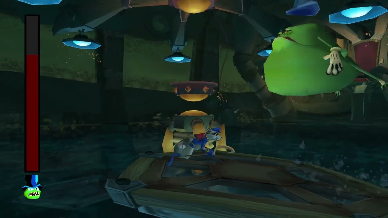 Sly Cooper - Raleigh the Frog Boss Fight [4K 60 FPS] - YouTube