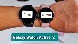 Comparativa Watch Active 2 - 44mm vs 40mm - YouTube