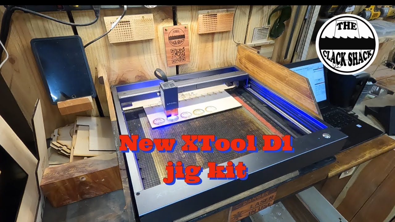 My new XTool D1 jig kit 