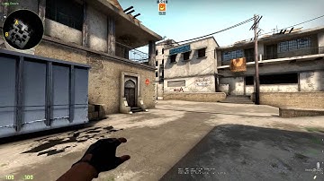 CS:GO Crossover smoke Dust 2
