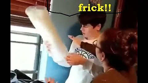 Cuz orders bong through mail; Mom makes him open the package