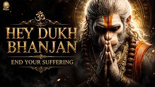 Most Peaceful Hanuman Mantra | Hey Dukh Bhanjan Maruti Nandan | 432Hz Deep Bass screenshot 2