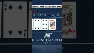 $25/$50 high-stakes cash game
