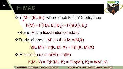 INS Module 2 : Hashed Mac