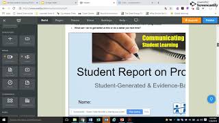 Adding Your Student Learning Profile Google Slide Deck to Your Weebly Website